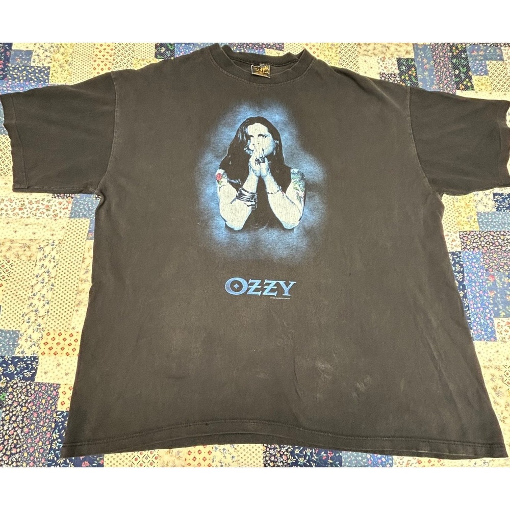 Vintage 1995 Ozzy‎ Osbourne concert t-shirt Touch of Gold Tag